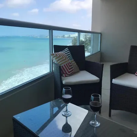 Lindo Departamento Al Pie De Playa Edificio Torre Oceanica Apartment Salinas  Exterior photo